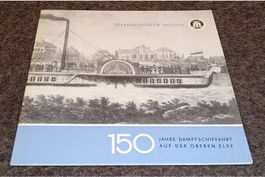 150 JAHRE DAMPFSCHIFFAHRT AUF DER OBEREN ELBE -- DDR 1981