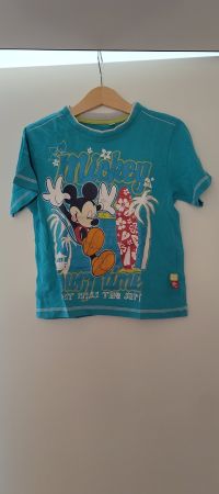 Disney Mickey Mouse T-Shirt Türkis Surf Gr 104