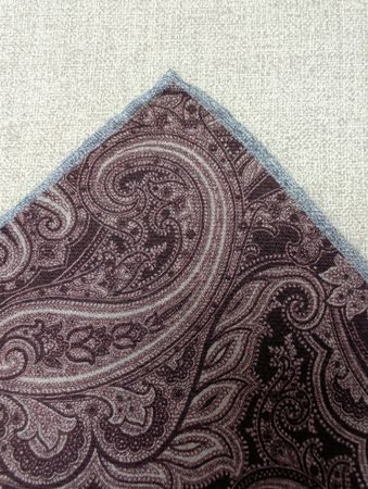 Eleventy Platin Collection, Einstecktuch, Neu, Wolle