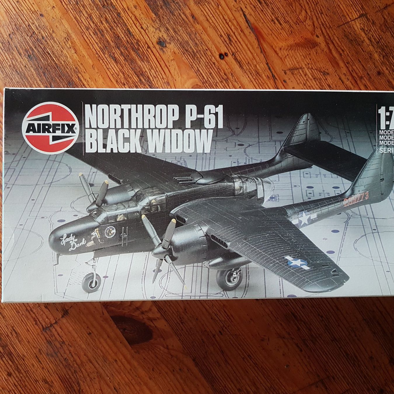 Airfix Kit di modellismo & Modellini statici: Airfix 1/72 Northrop P-61 Black Widow – Nuovo (secondo la descrizione) da Bern venduto da causa67