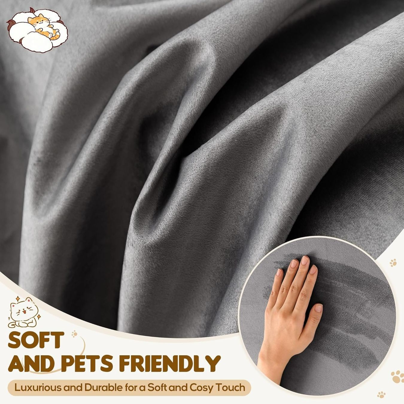 Coperte: L-Form Sofabezug wasserdicht 2-teilig grau – Nuovo e nell'imballaggio originale da Suhr venduto da SchnapperCH 3