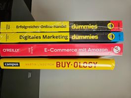 Buchpaket (Online Marketing, Verkaufspsychologie, Commerce)