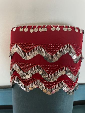 Ceinture de danse orientale, 170 cm x 32cm
