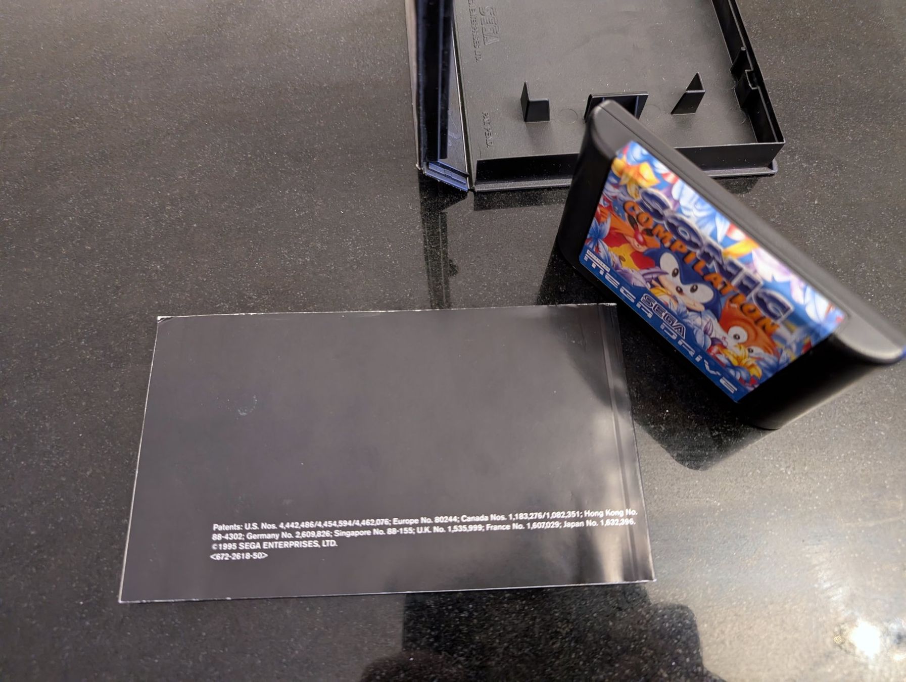 Sega Giochi: SONIC COMPILATION (PAL) - SEGA MEGA DRIVE – Usato da Spiegel b. Bern venduto da Natix 3