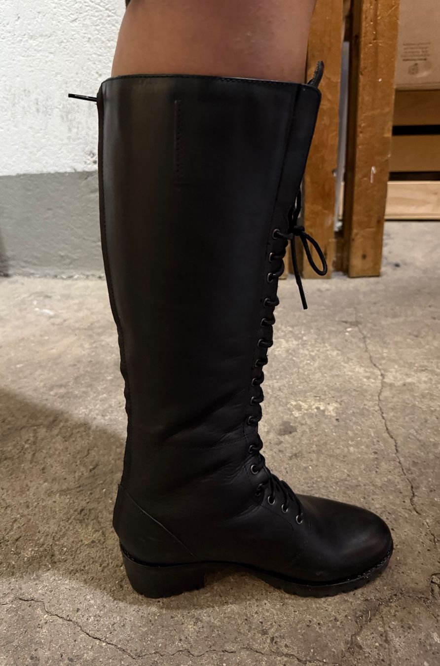 Manor Scarpe da donna: Botte en cuire – Nuovo (secondo la descrizione) da Lausanne venduto da Ruche_ 7