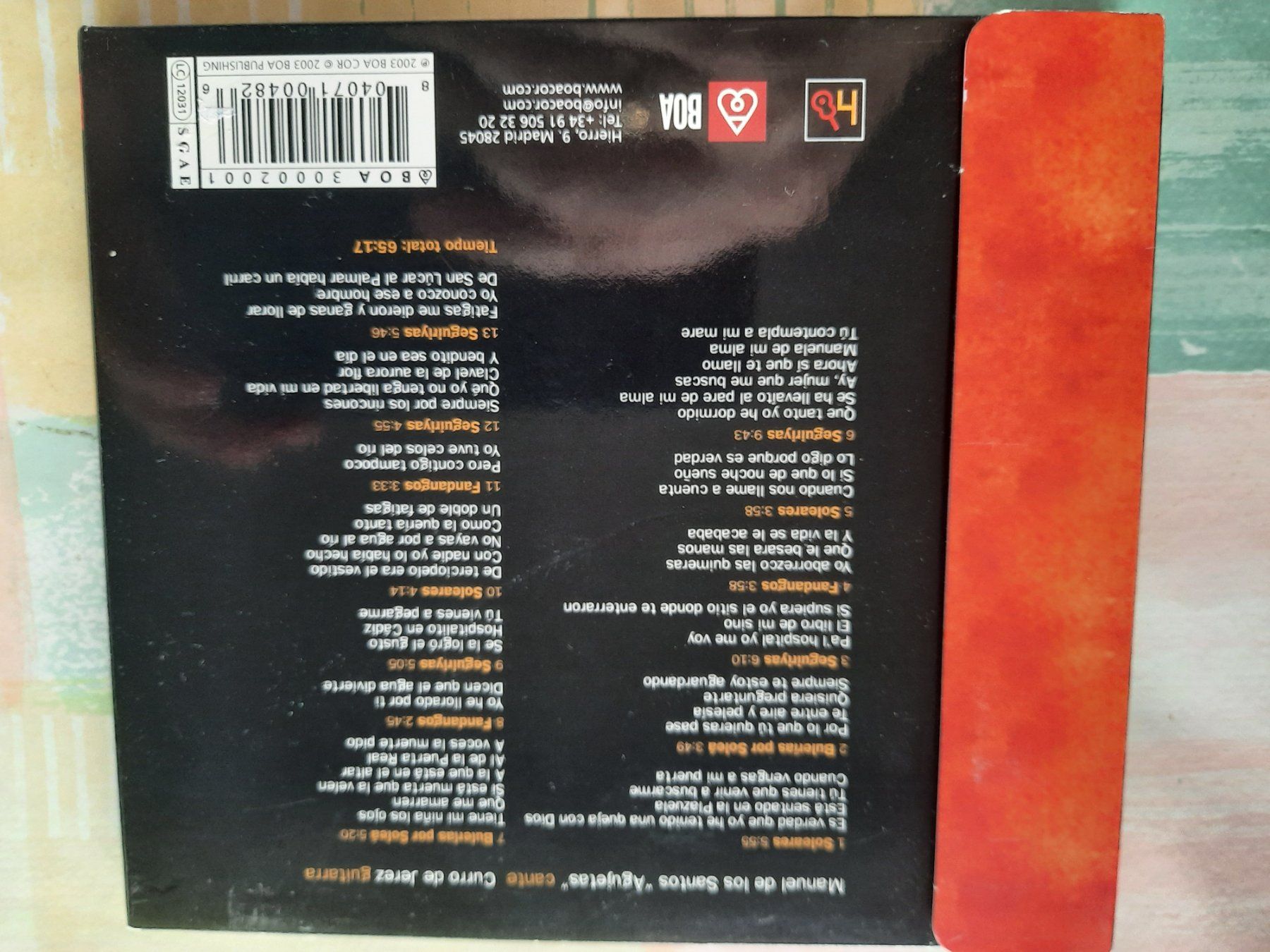CDs: CD Agujates - Le Roi du chant Gitan – D'occasion à Pully par bro_n52j 1