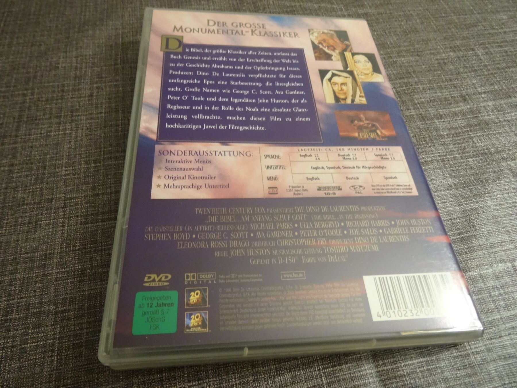 Tutti i DVDs: Die Bibel: Am Anfang schuf Gott DVD – Usato da Olten venduto da Disc-Verkauf 2