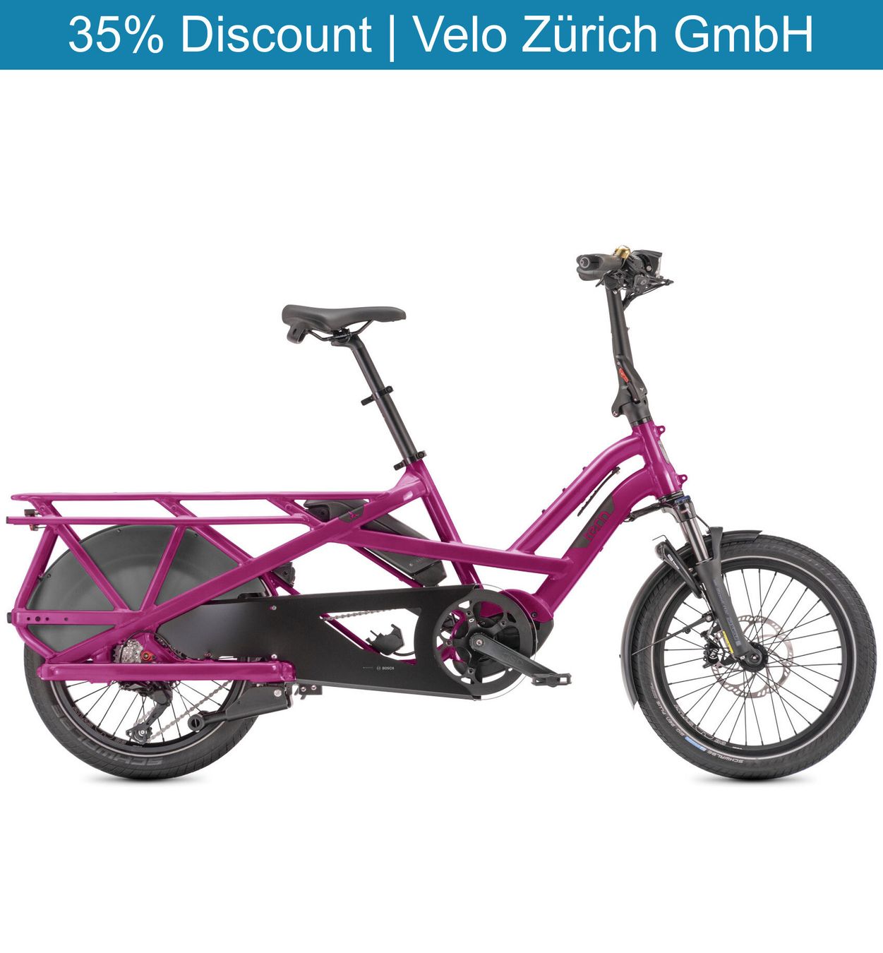Vélos: Cargobike Tern GSD S10 – D'occasion à Zürich par Velo_Zuerich_Cargo
