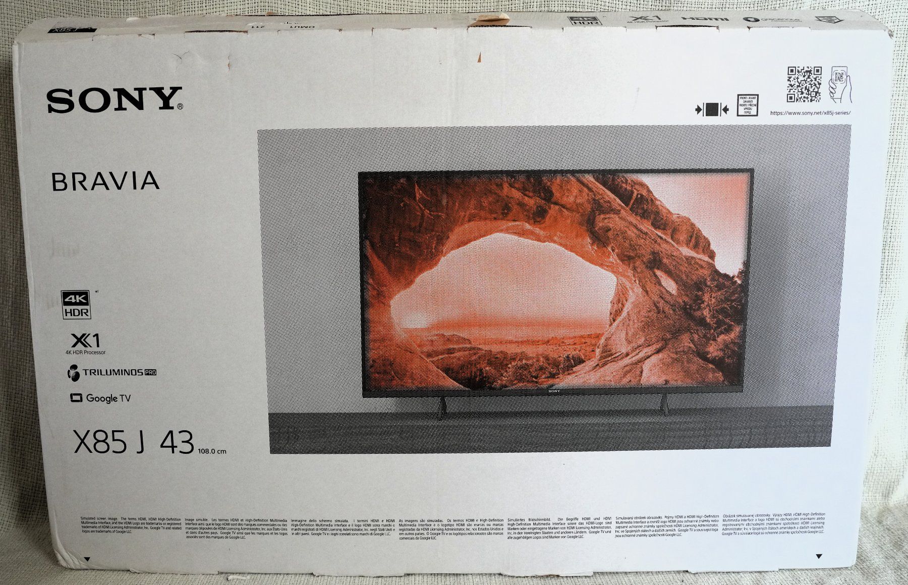 Sony Televisori: LED-TV Sony KD43X85J – Usato da Riggisberg venduto da Oldplatipus 3