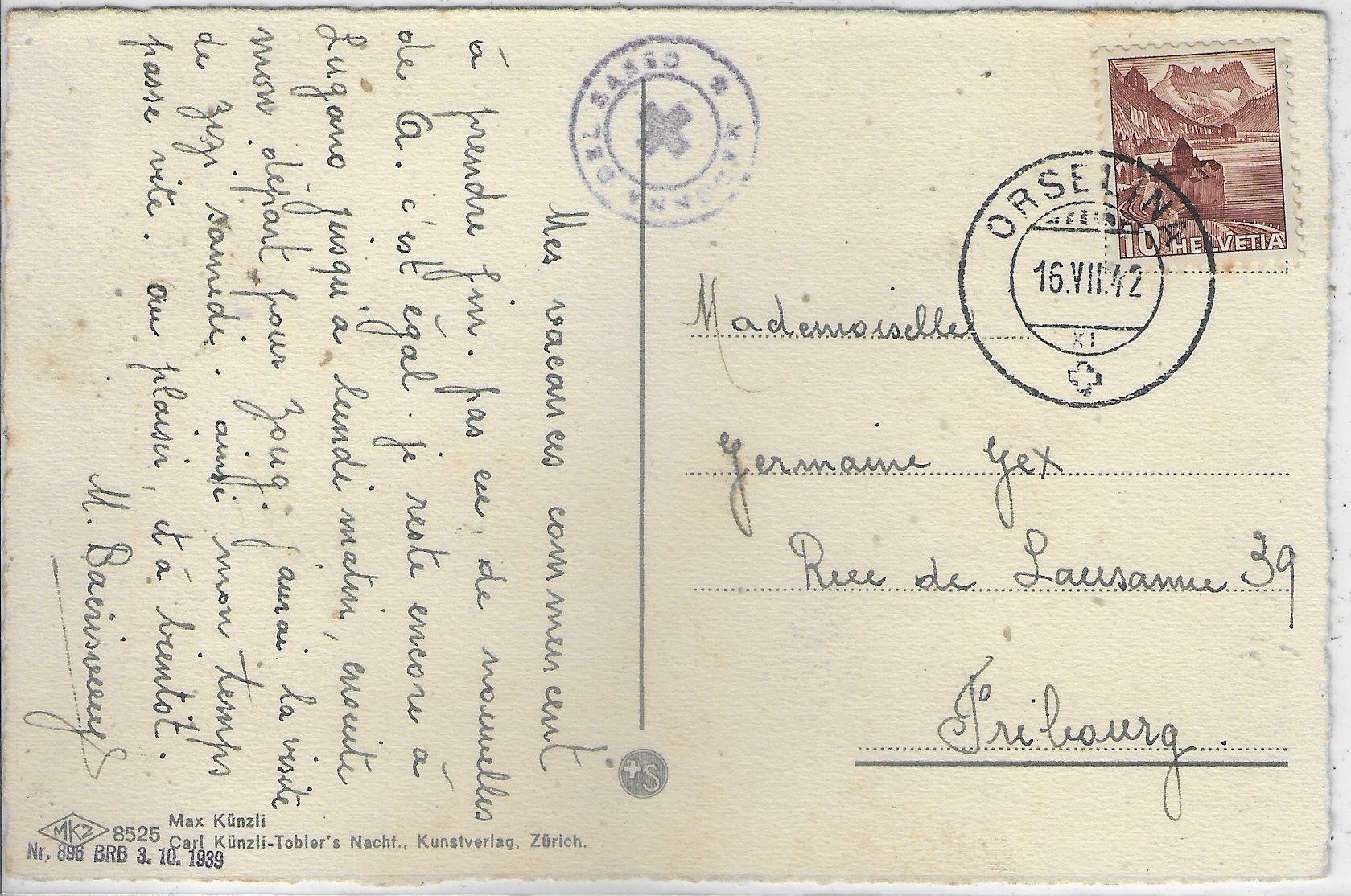 Cartoline postali: Locarno - Madonna del Sassa - Litho – Usato da Ettingen venduto da Kartenplanet 1