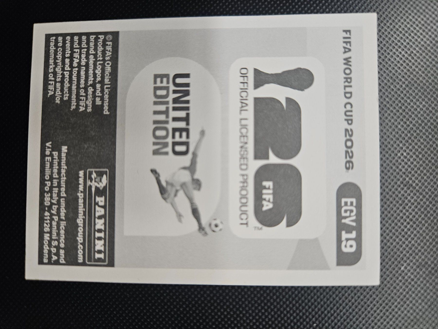 Panini Sammelbilder & Trading cards: EGY 19 – Gebraucht aus Würenlingen von Dinli 1