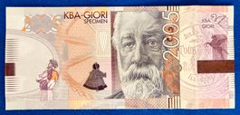 **Specimen KBA GIORI Jules Verne Banknote NO VALUE UNZ**