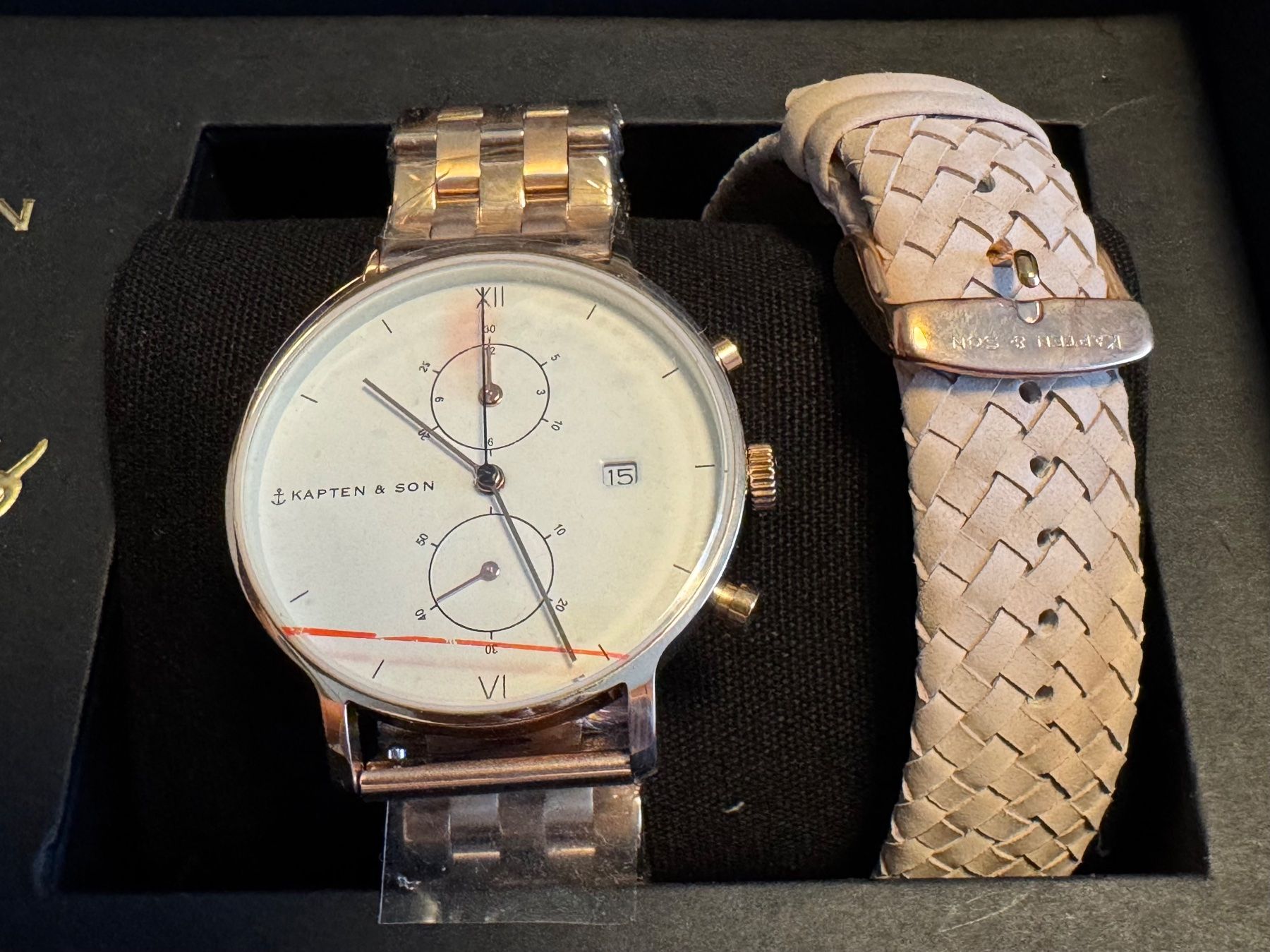 Kapten & Son Orologi: Kapten & Son Uhr mit Wechselband – Usato da Dietikon venduto da Julistern 1