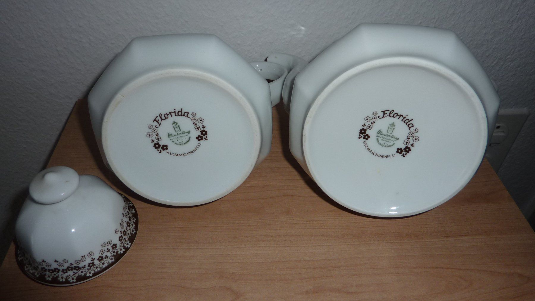Teekannen: neue kaffeekanne  und milchkrug – Neu (gemäss Beschreibung) aus Füllinsdorf von pmarkus 3
