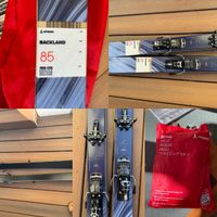 Tourenski Atomic Backland 85 mit Bindung 158 cm und Fell