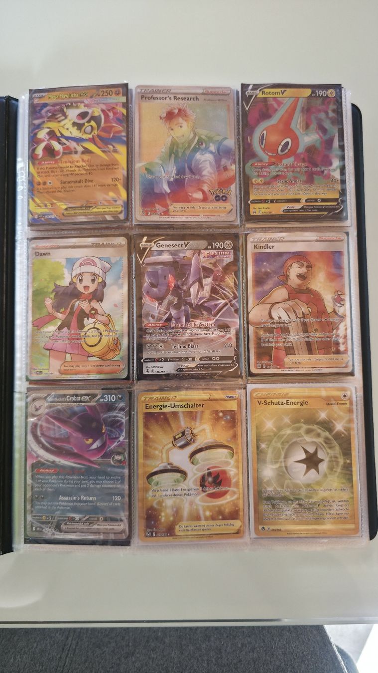 Pokémon Carte collezionabili: Binder Voll mit Fullart Karten ENG und DE. Ab 1.- chf – Nuovo (secondo la descrizione) da Neftenbach venduto da Raphrazap