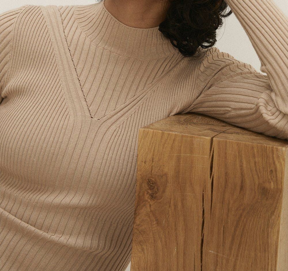 Kleider: Rib Midi Kleid – Neu (gemäss Beschreibung) aus Boppelsen von iris_b_u 5