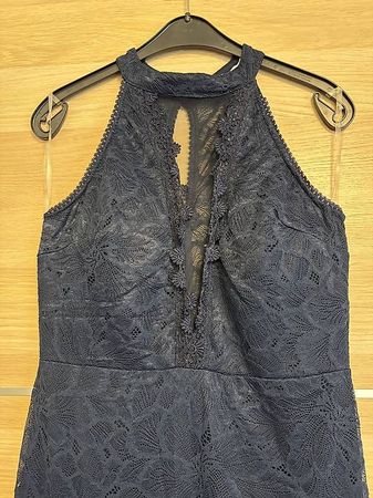 Abendkleid Navy 42 *NEU* Robe de soirée Marine 42 *NEUF*