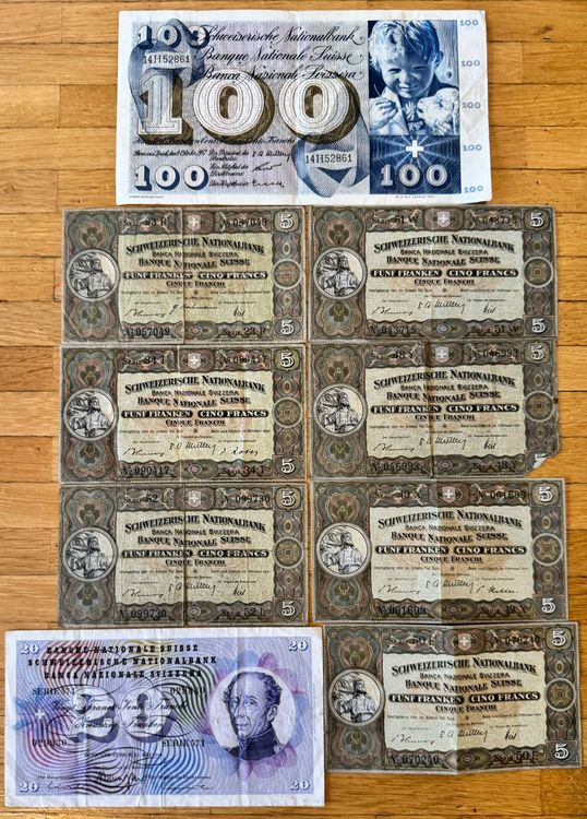 Sammlung Von 100 Weltweiten Banknoten – Alte & Neue Geldscheine, Alle Verschieden