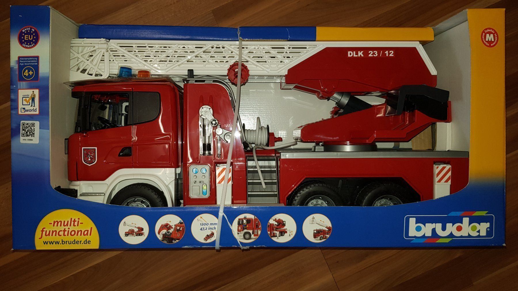 Bruder Spielzeuge: Bruder Scania Feuerwehr – Neu und originalverpackt aus Schwarzenburg von flamingo1970