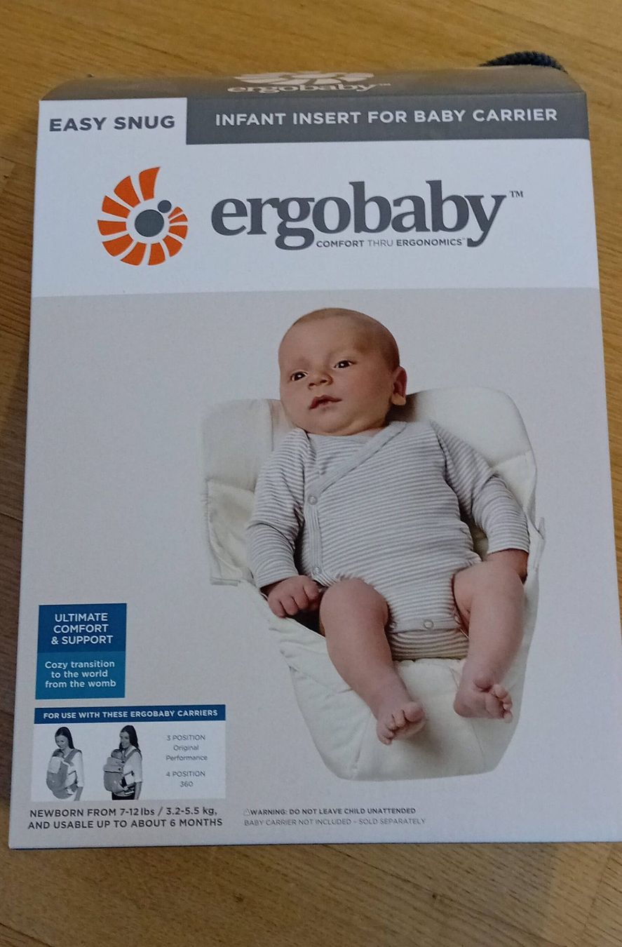 Ergo Baby Marsupi portabebè: Easy Snug Insert für Ergobaby 360 – Usato da Zürich venduto da ssjss 1