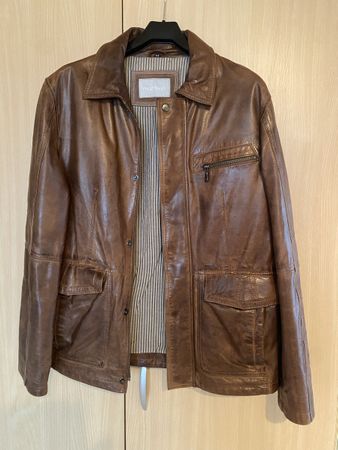 Maddison Lederjacke, Herren Gr. 46, Top Zustand!