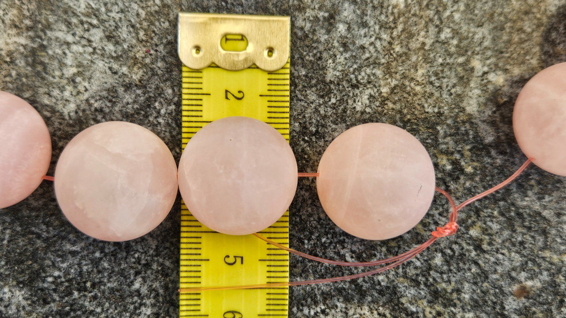 Perle (finte): Rosenquarz Perlen – Nuovo e nell'imballaggio originale da Meyriez venduto da Zigzagzug 3