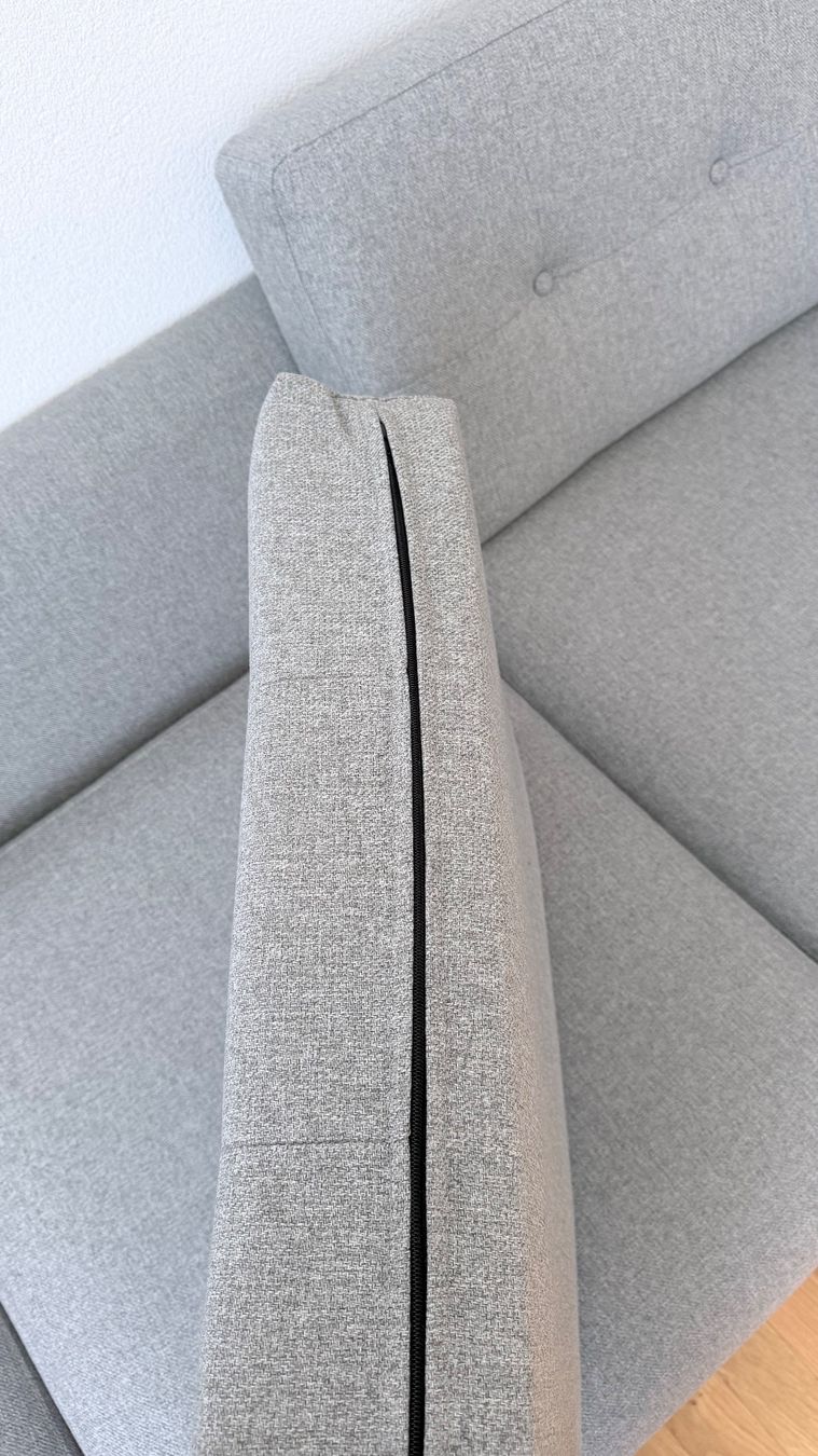 Sofacompany Divani: SOFACOMPANY Conrad Sofa mit Récamiere links, light grey – Usato da Grenchen venduto da lrwdmr 5