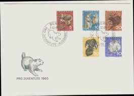 FDC Pro Juventute 1965
