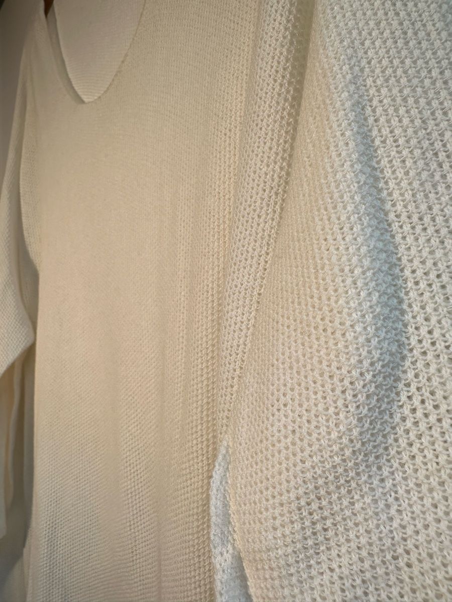 Top: Hannes Roether Damen-Top, weiss Gr. XL – Usato da Therwil venduto da jonasiw 2