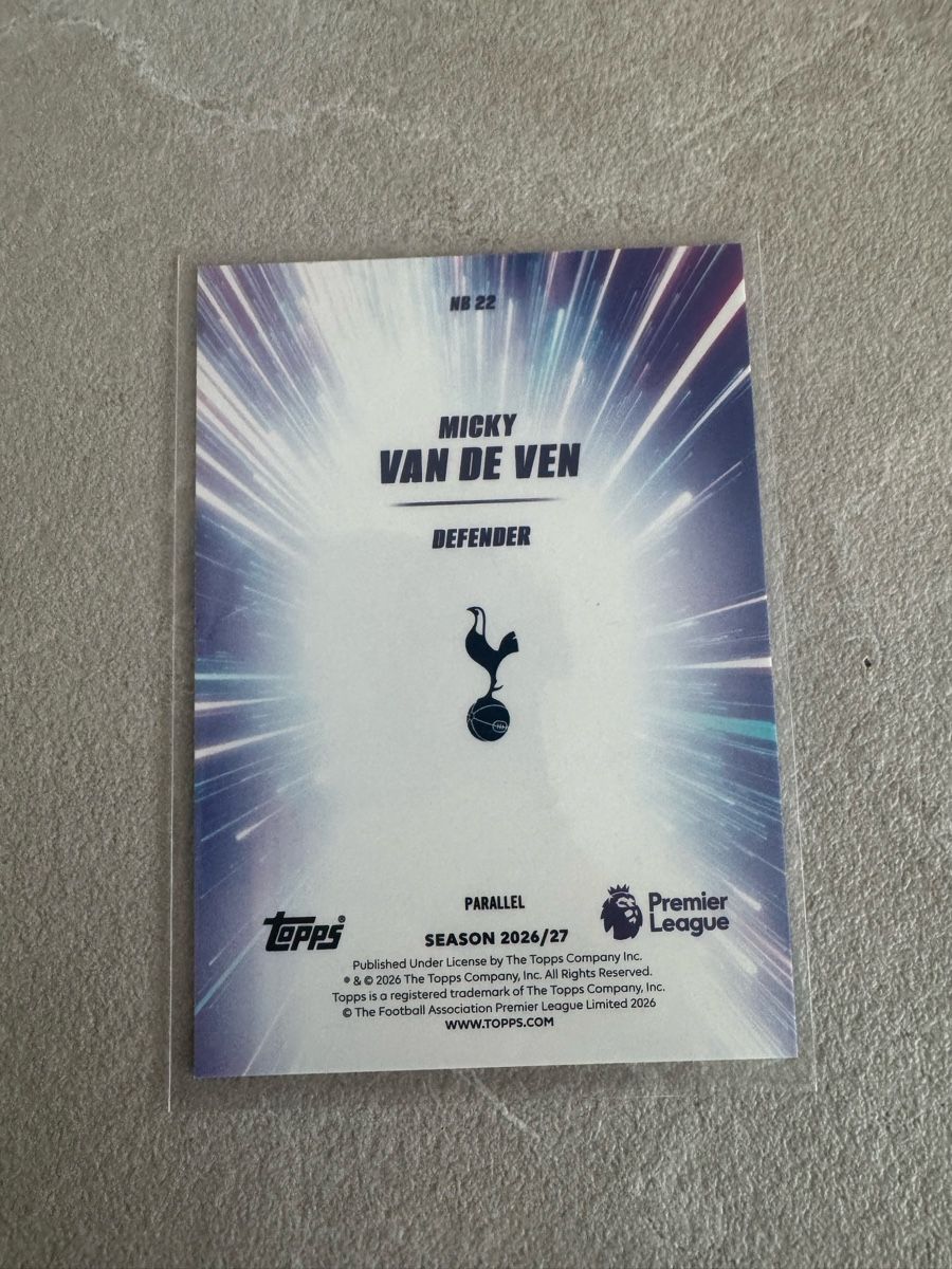 Topps Carte collezionabili: Micky van de Ven Topps Nitro Boost Pink /399 – Nuovo (secondo la descrizione) da Basel venduto da arr_j96w 1