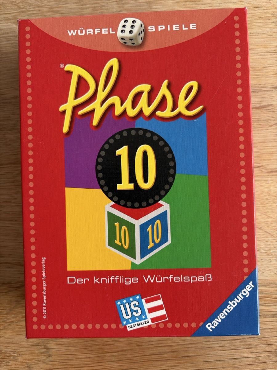Ravensburger Giochi: Phase 10 Würfelspiel Ravensburger – Usato da Degersheim venduto da 8sven