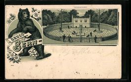 Litho Bern, Bärengraben, Gesamtansicht,