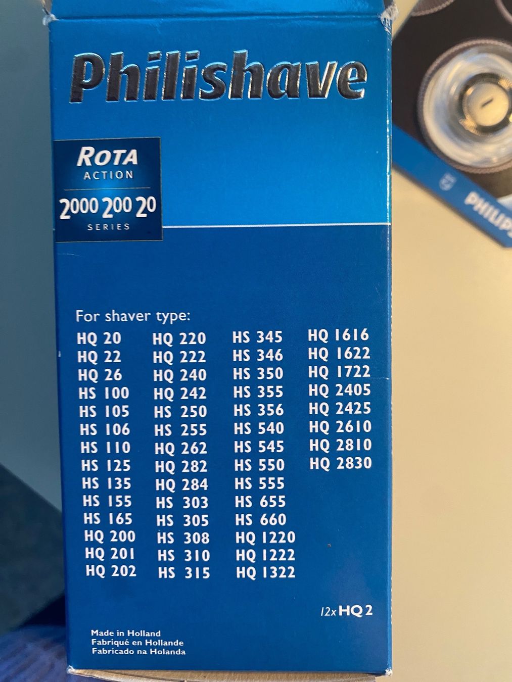 Philips Cura del viso: Philishave Rota Scherköpfe 2000 NEU – Nuovo e nell'imballaggio originale da Wittenbach venduto da kramerei.vanessa 1