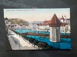 AK Luzern Wasserturm ungebraucht  (G3442)