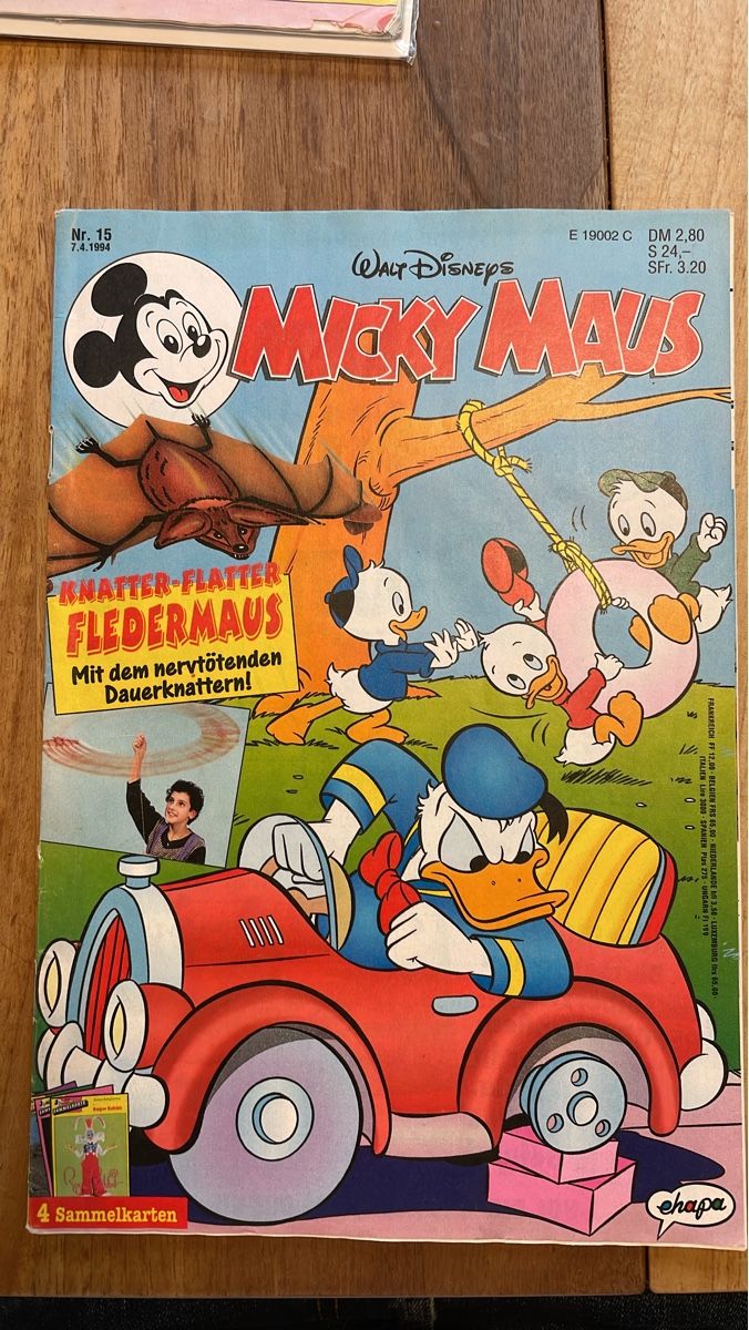 Fumetti: Micky Maus Heft Nr. 15/1994 – Nuovo (secondo la descrizione) da Therwil venduto da rubininio