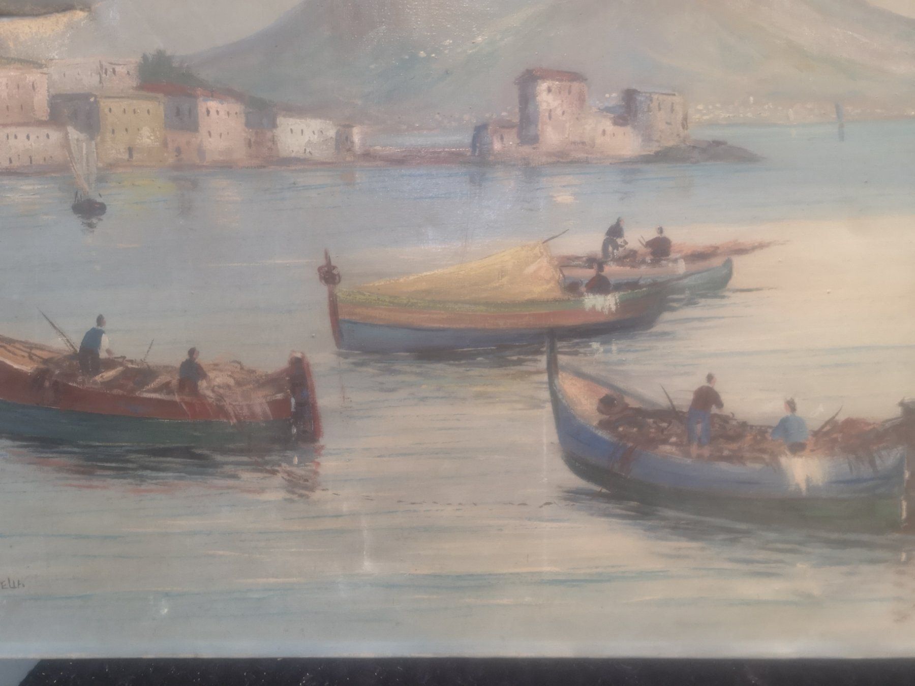Gemälde: GRANDE HUILE SUR TOILE SIGNÉE – Defekt aus Genève von Qanil77 9