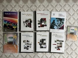 Set complet manuels Carrossier-Peintre VSP-COLOR (Neuf) CFC 
