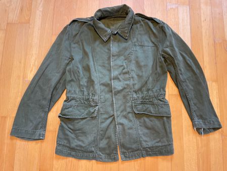 Vintage 70s French Army Jacket Sz M