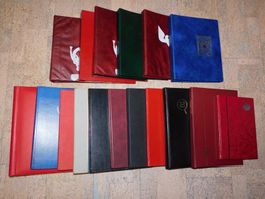 Briefmarken Sammlung in Alben und Ordner