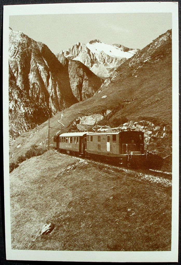 Ansichtskarten: ANDERMATT Nätschen - Furka-Oberalp-Bahn – Neu (gemäss Beschreibung) aus Jona von philajona