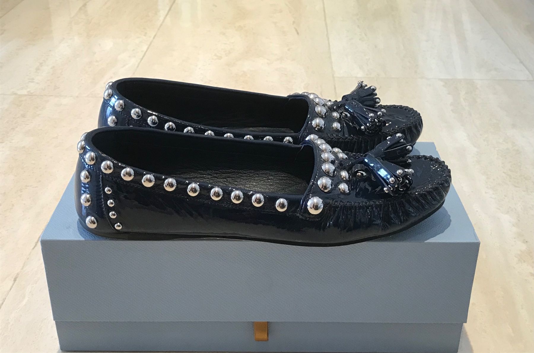 Prada Damenschuhe: Prada Mokassins Gr. 39 - WIE NEU – Gebraucht aus Au SG von alphajoker 1