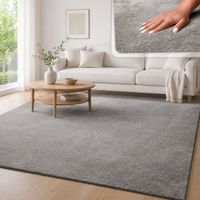 Moderner Kuscheliger Wohnzimmer Teppich waschbar 200x280