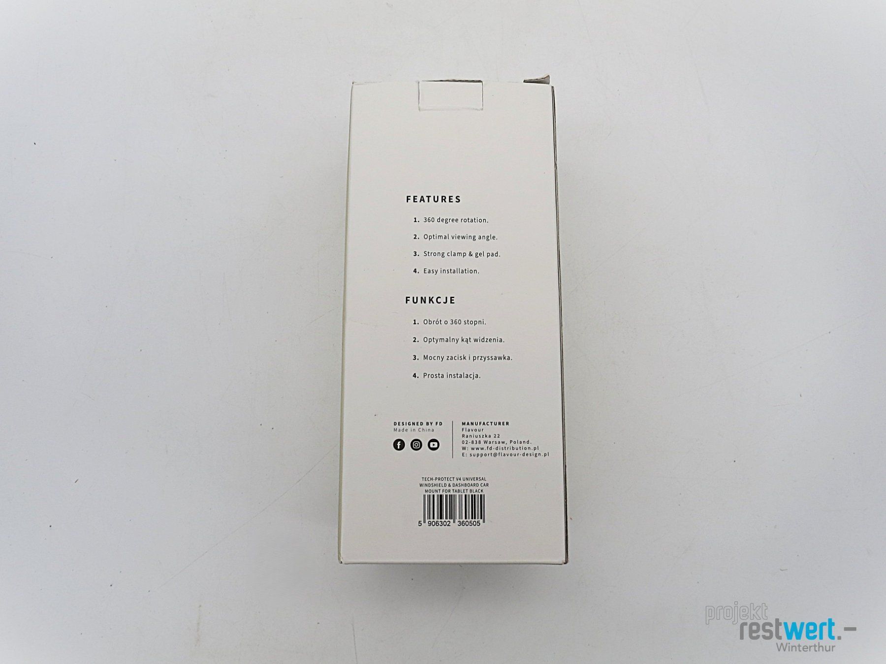 Staffa per monitor: FLAVOUR DESIGN Tech-Protect V4 Universal Tablet-Halterung – Nuovo (secondo la descrizione) da Winterthur venduto da Restwert_Winterthur 2