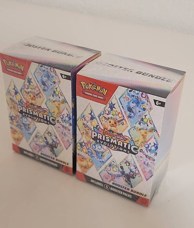 Pokémon Carte collezionabili: 2x Prismatic Evolutions Booster Bundle ENG - NEU OVP SEALED – Nuovo e nell'imballaggio originale da Allschwil venduto da Mikky01 1