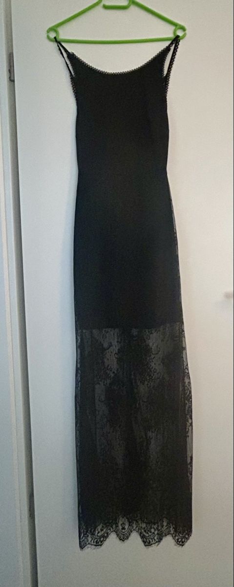 Kleider: Robe longue dentelle noire taille S – Neu (gemäss Beschreibung) aus Neuchâtel von EllenB