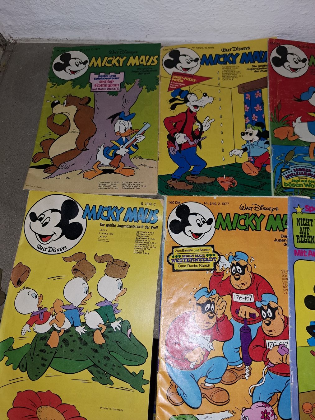 Fumetti: Micky Maus Comics Sammlung, Jahrgänge 70er, 80er,  – Usato da Kölliken venduto da Upcycling-by-Mc-TAM 1