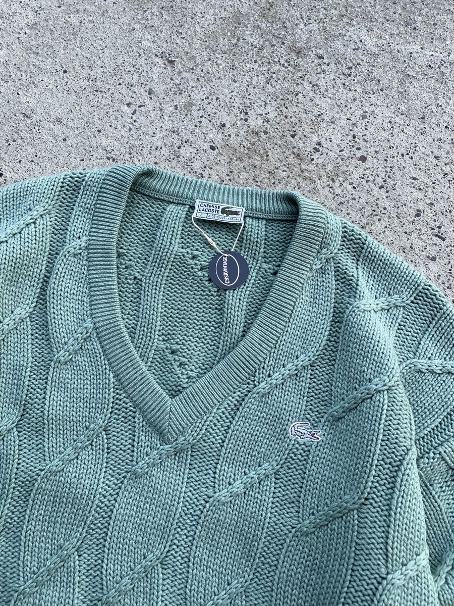 Lacoste Pullover & Sweatshirts: Lacoste Vintage Strickpullover, Gr. L – Gebraucht aus Eggenwil von CNSRVINTAGE 7