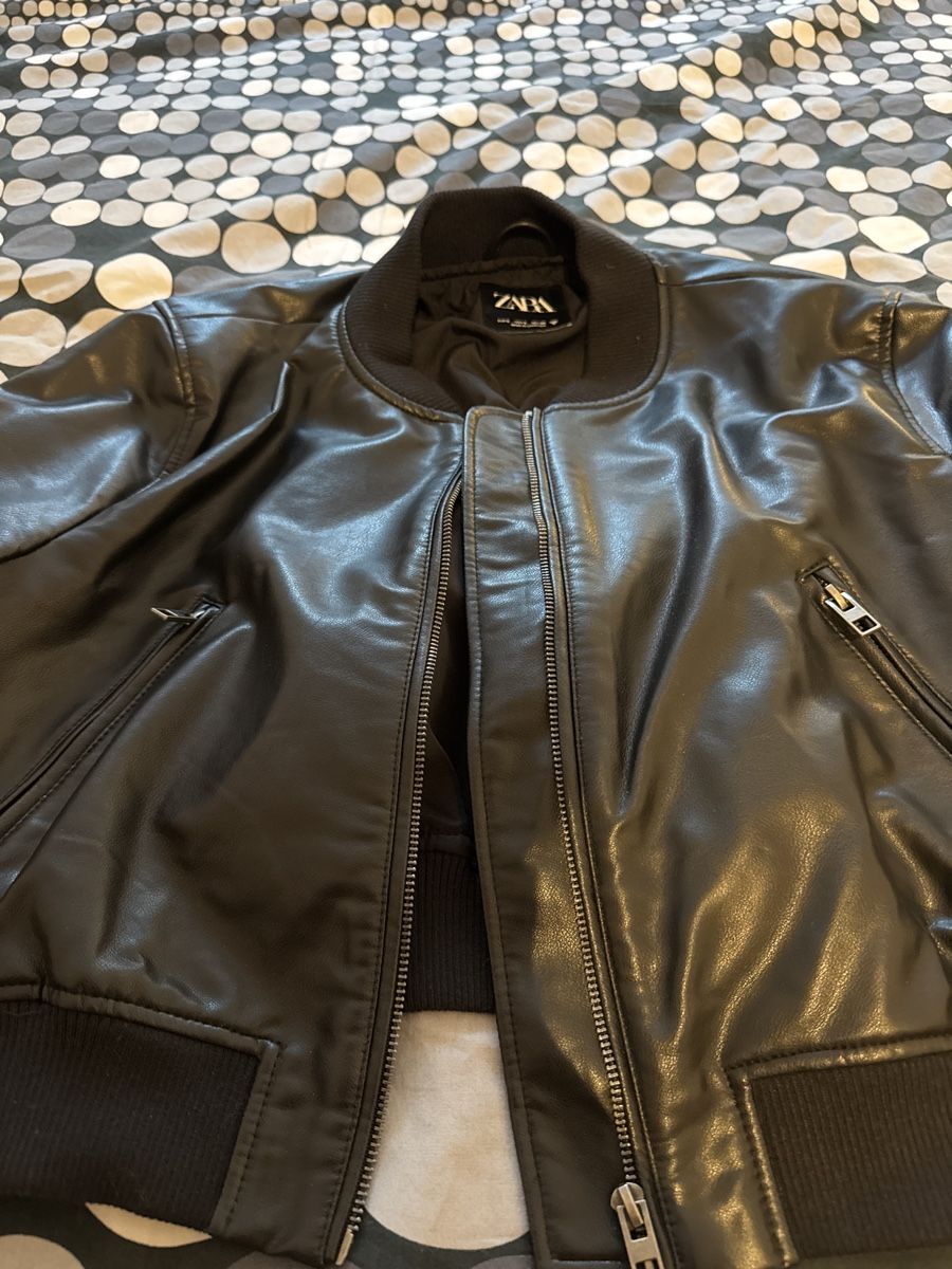Zara Jacken: Blouson Zara en cuir – Neu (gemäss Beschreibung) aus Lausanne von raf_k5nx 1