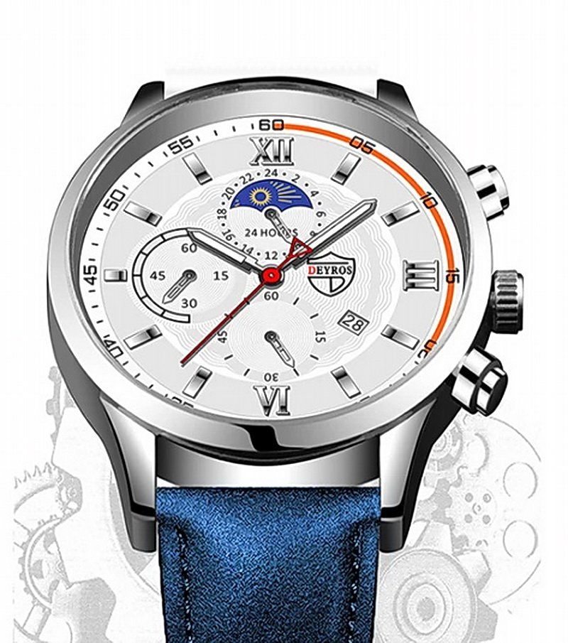 Orologi: Fancy Herren-Armbabduhr – Nuovo e nell'imballaggio originale da Untersiggenthal venduto da Zarkok 1